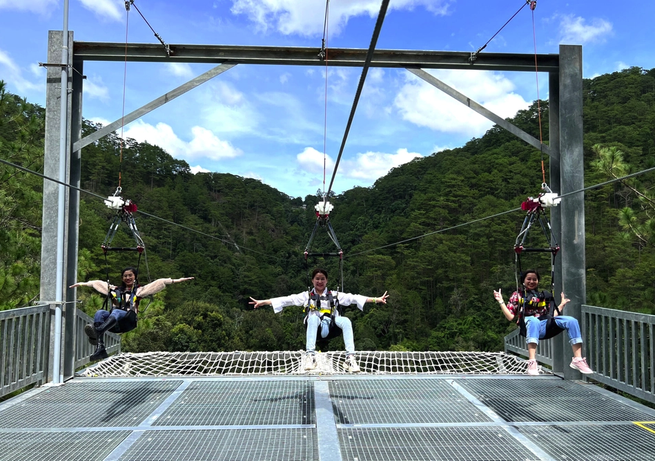 Zipline Experience at Datanla Waterfall
