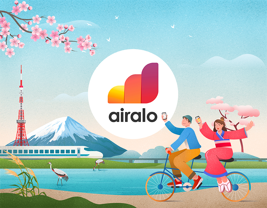 Airalo Japan e-Sim Package - HolidaySG