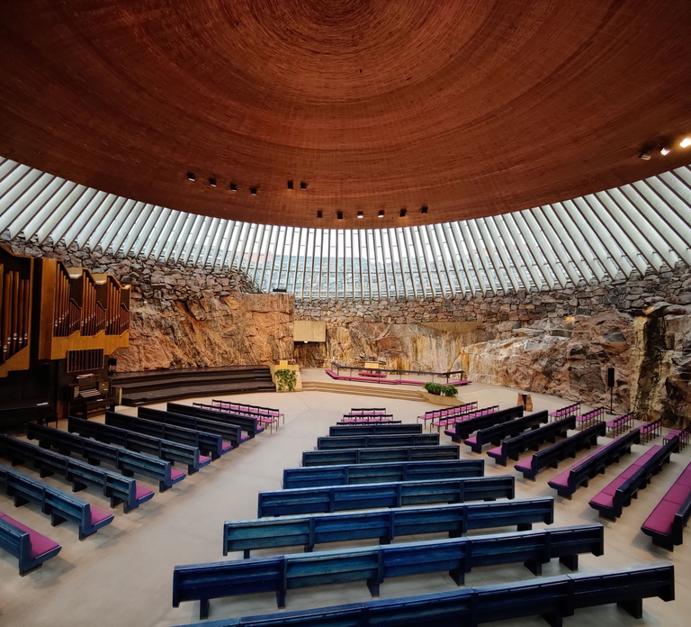Helsinki: Temppeliaukio Church Entrance Ticket