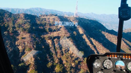 Burbank: Helicopter Tour of Los Angeles and Hollywood Sign Day Tours