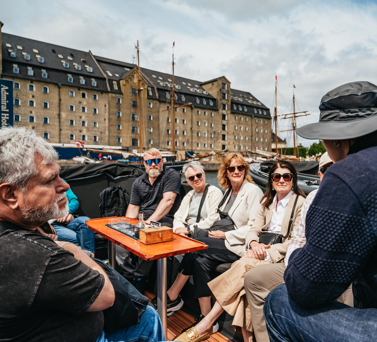 Copenhagen: Old Canals and Hidden Gems Social Boat Tour