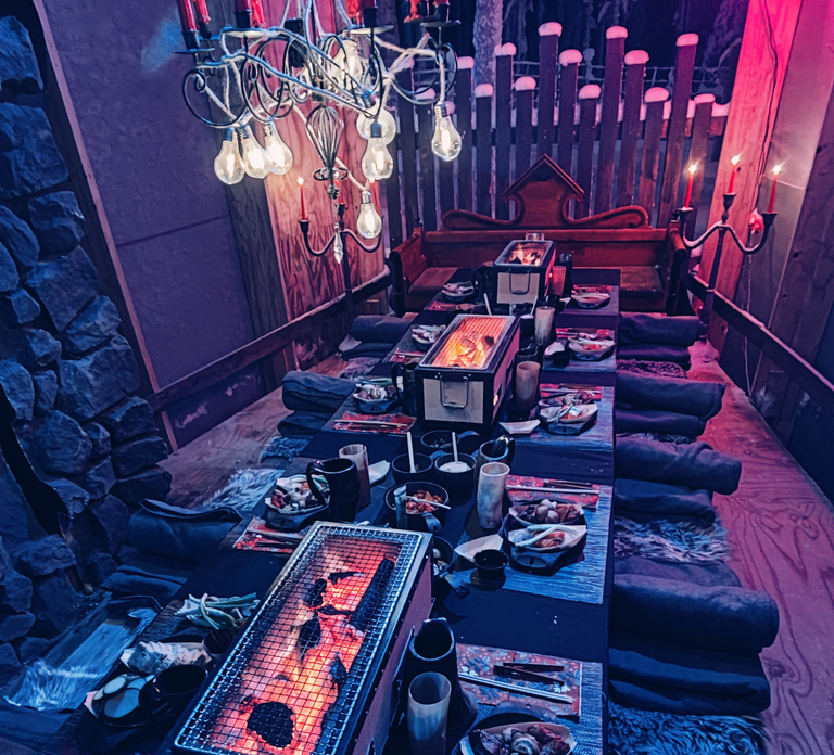 Levi: Arcandia | Unique Dinner Experiences + Park Side
