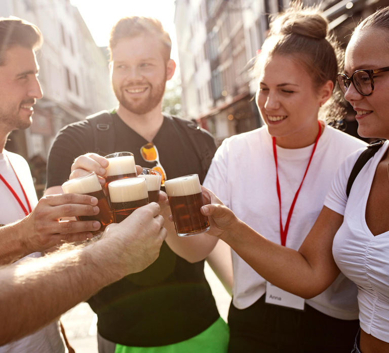 Düsseldorf: Brewery Tour with Alt Beer Tastings