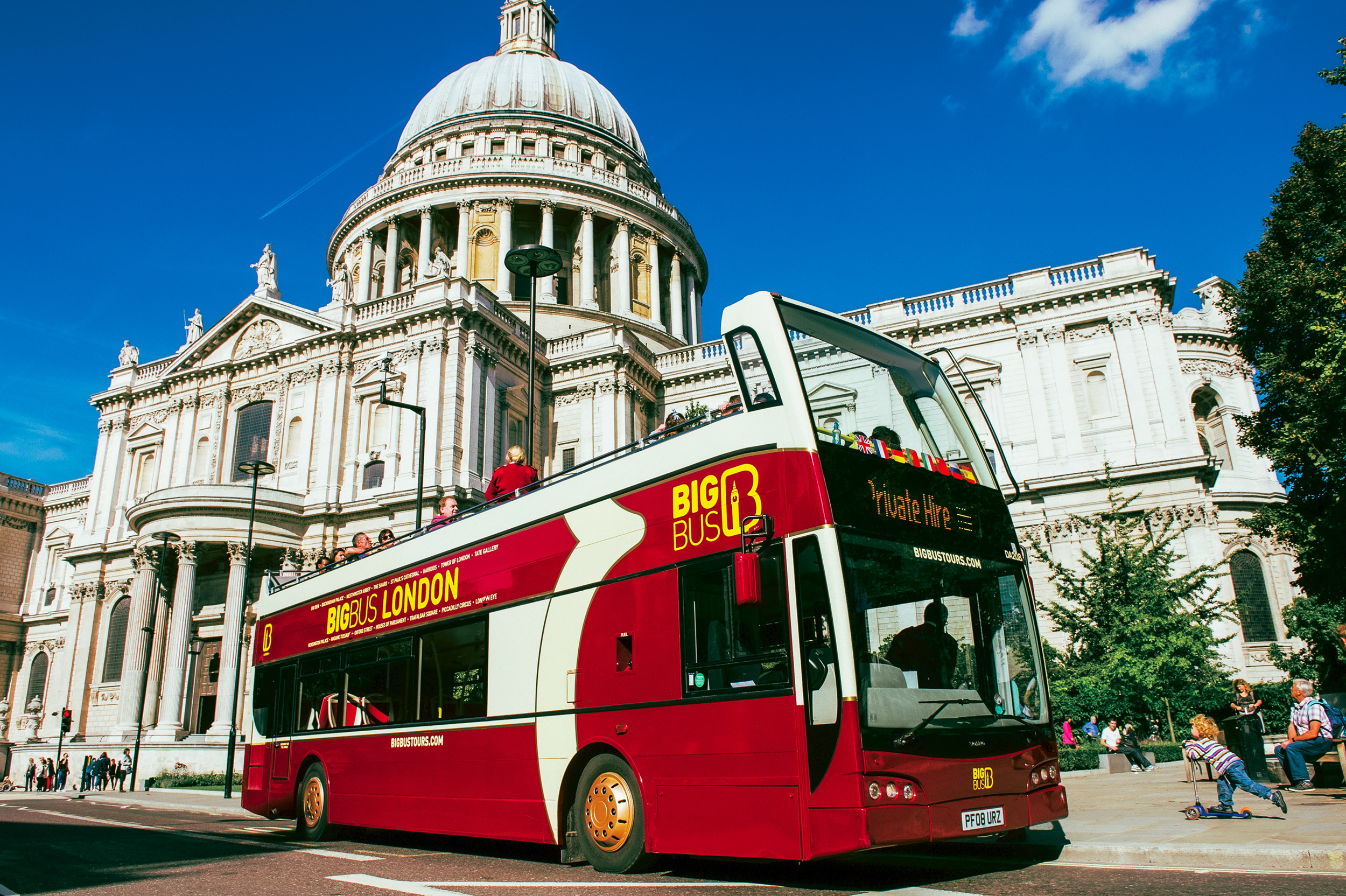 Big Bus Tours London 48-Hour Hop-on, Hop-off Sightseeing Tour with River Cruise & Night Tour