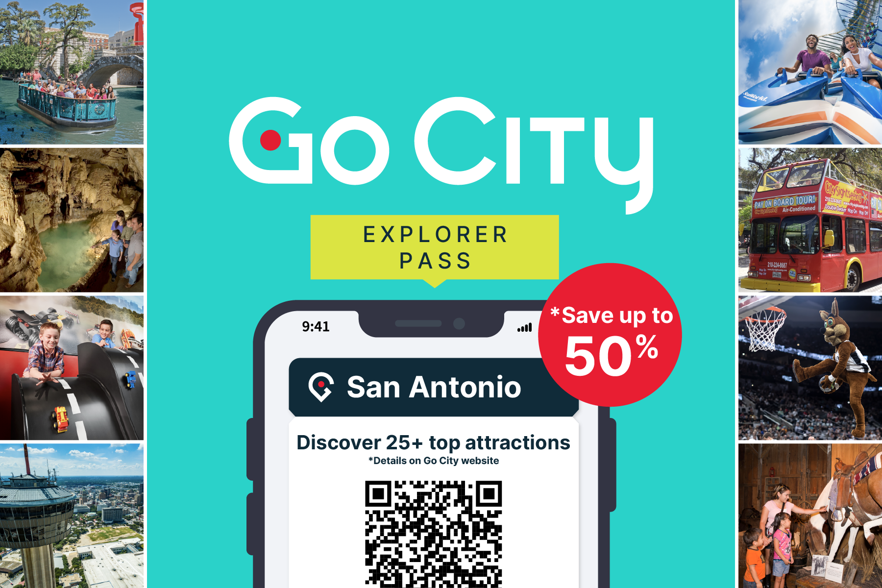 Go City: San Antonio ​Explorer Pass