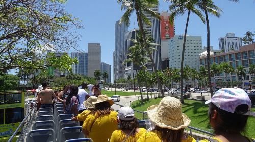 City Half Day Tour of Miami by Bus with Sightseeing Cruise Day Tours