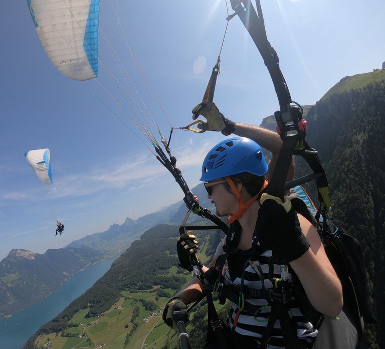 Lucerne: Tandem-Paragliding Flight
