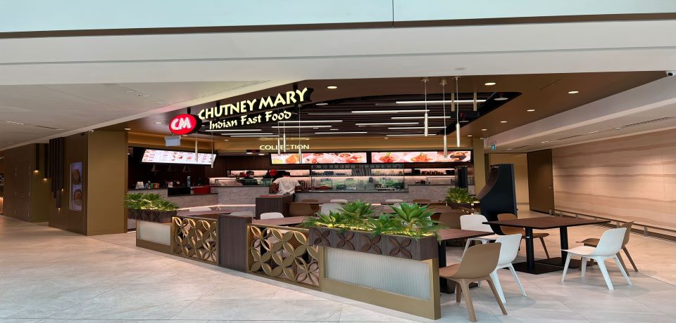 Chutney Mary Indian Fast Food - T2, Changi Airport Singapore (Landside) - HolidaySG