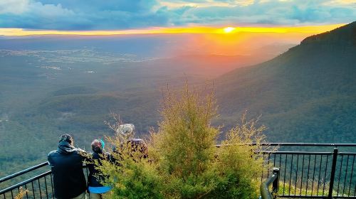 Late Start Blue Mountains Nature, Waterfalls, Koalas Small Group  Day Tours
