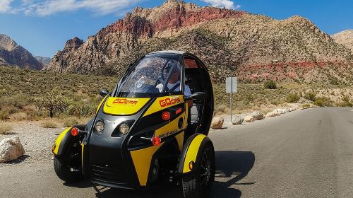 Private Scenic Red Rock Canyon Tour in a Talking Go Car Day Tours