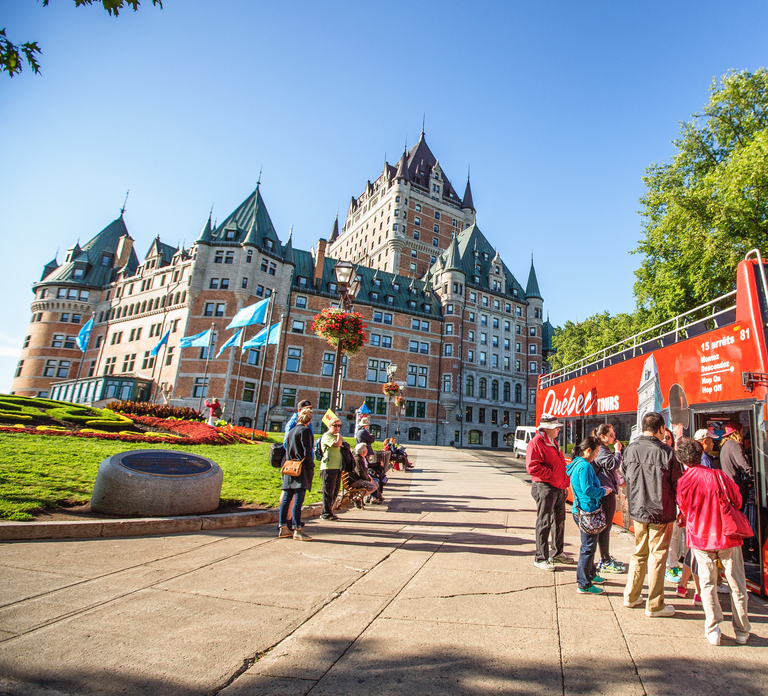 Quebec City: Hop-on Hop-off Open-Top Double Decker Bus Tour