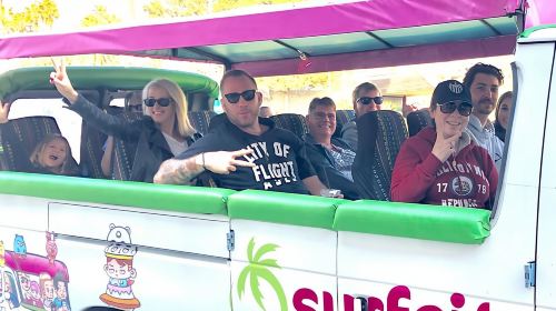 Santa Monica: Los Angeles Open-Air Van Tour with Stops Day Tours