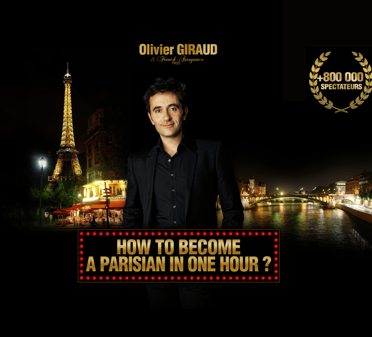 Paris: Comedy Show in English - How to Become a Parisian