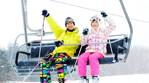 Osaka and Hakodate Ski Resort 1-day tour, full-day/Half Day Skiing and Lake Biwa Views