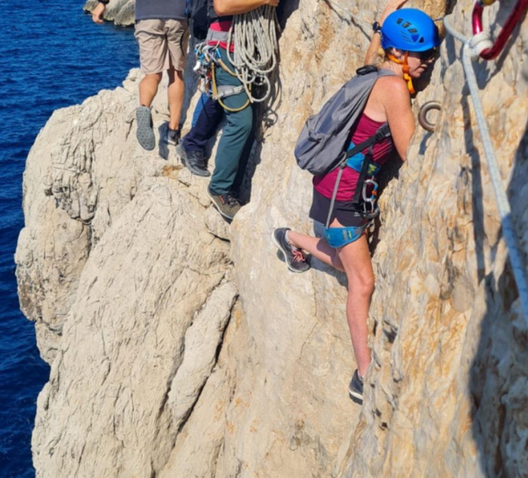 Marseille : Via Ferrata in the calanque of Sormiou