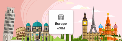 Commbitz Europe e-SIM Package