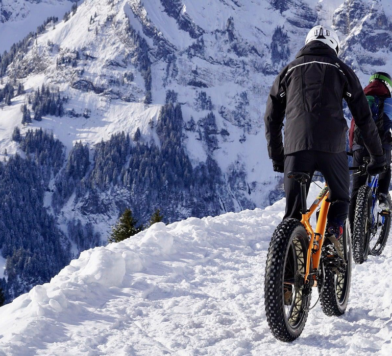 St. Moritz Valley Winter E-Bike Tour with Guide