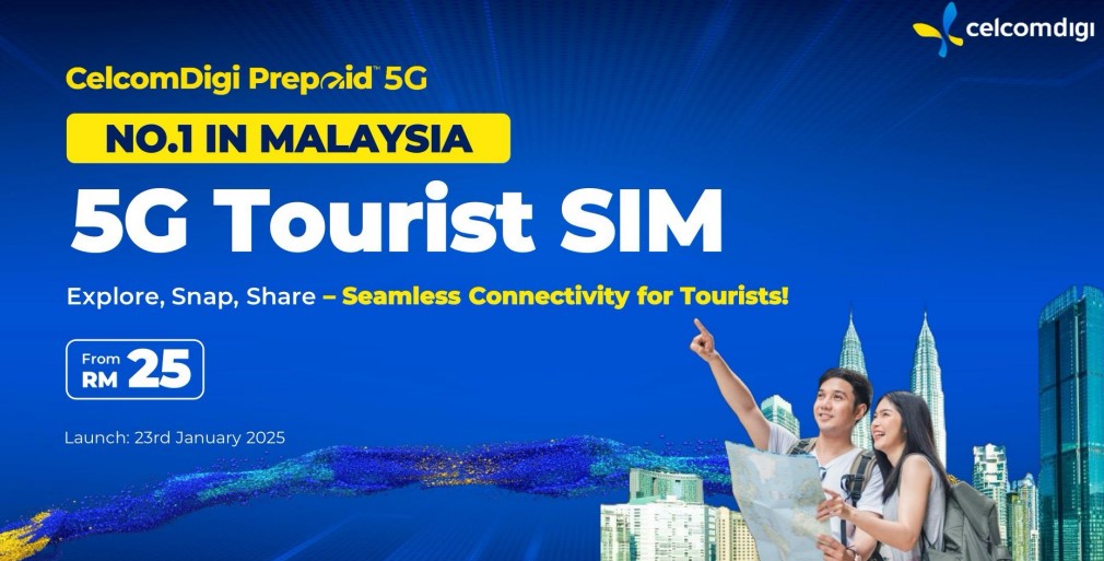 Celcomdigi Tourist Sim card - HolidaySG