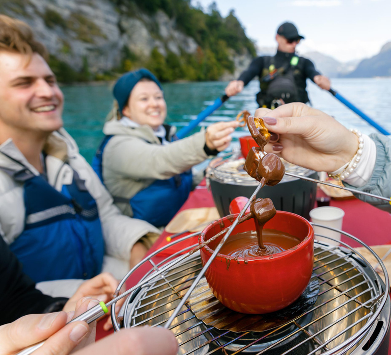 Interlaken: Chocolate Fondue Float