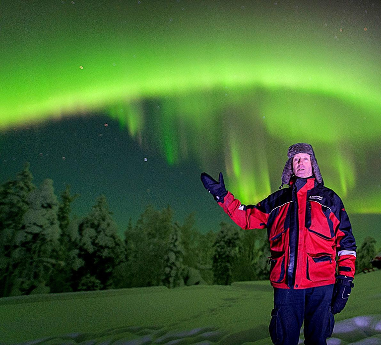 Auroras Northern Lights in Saariselka
