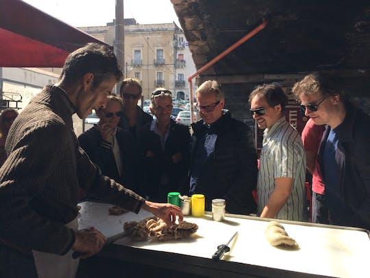 Evening Street Food Tour of Catania