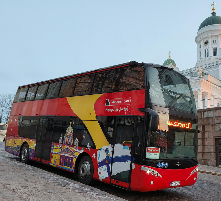 Helsinki: Bus Tour with Audio Guide