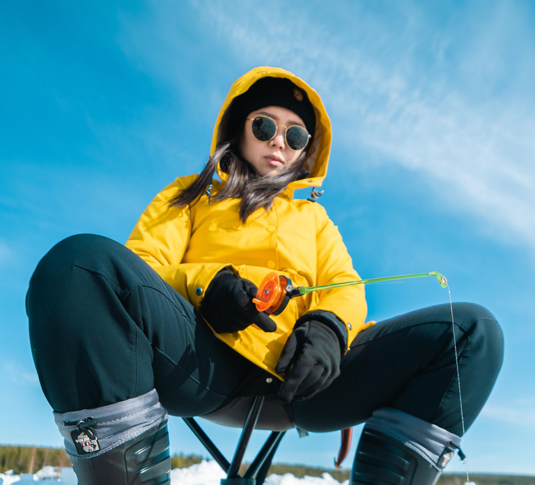 Rovaniemi: Ice fishing like a local