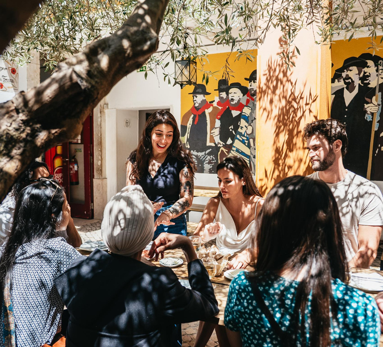 Lisbon: Baixa District Food Tour with Dinner and Drinks