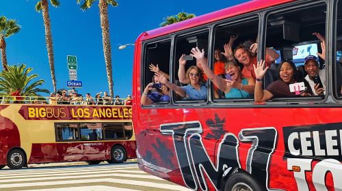 LA: TMZ Celebrity Tour and Big Bus Hop-on Hop-off Tour Day Tours