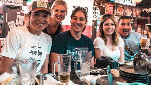 Osaka Backstreet Nightlife & Street Food Walking Tour Day Tours