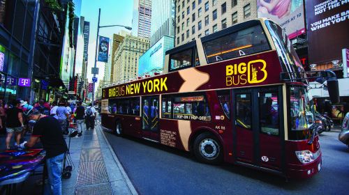 Big Bus New York hop-on hop-off bus