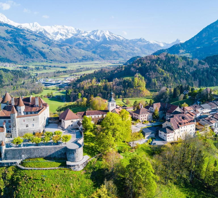 From Geneva: Gruyeres Castle, Cheese, Chocolate & Montreux