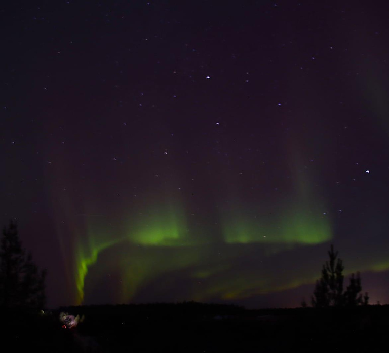Oulu: Autumn Aurora Tour with Open Fire