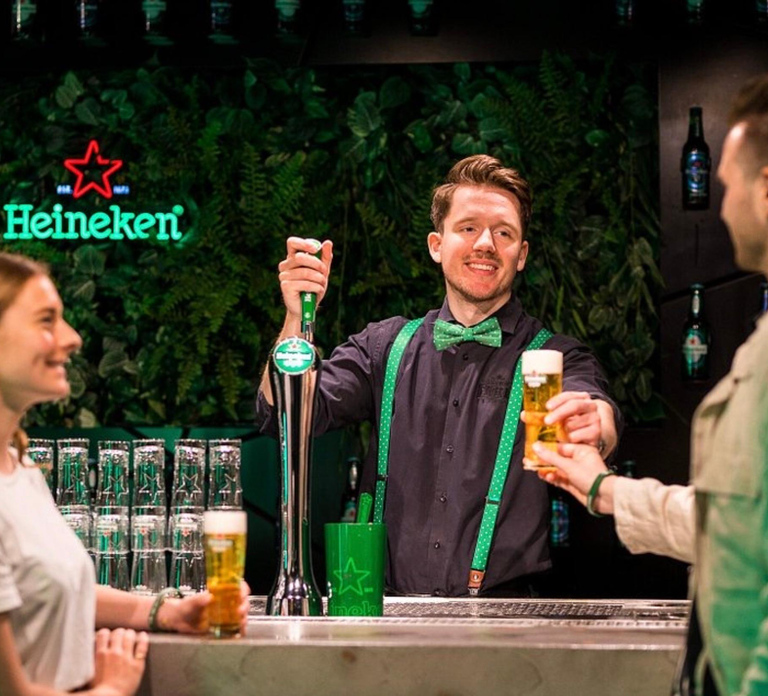 2-in-1 Combo: City Tour & Heineken Rooftop (with 2 Drinks)
