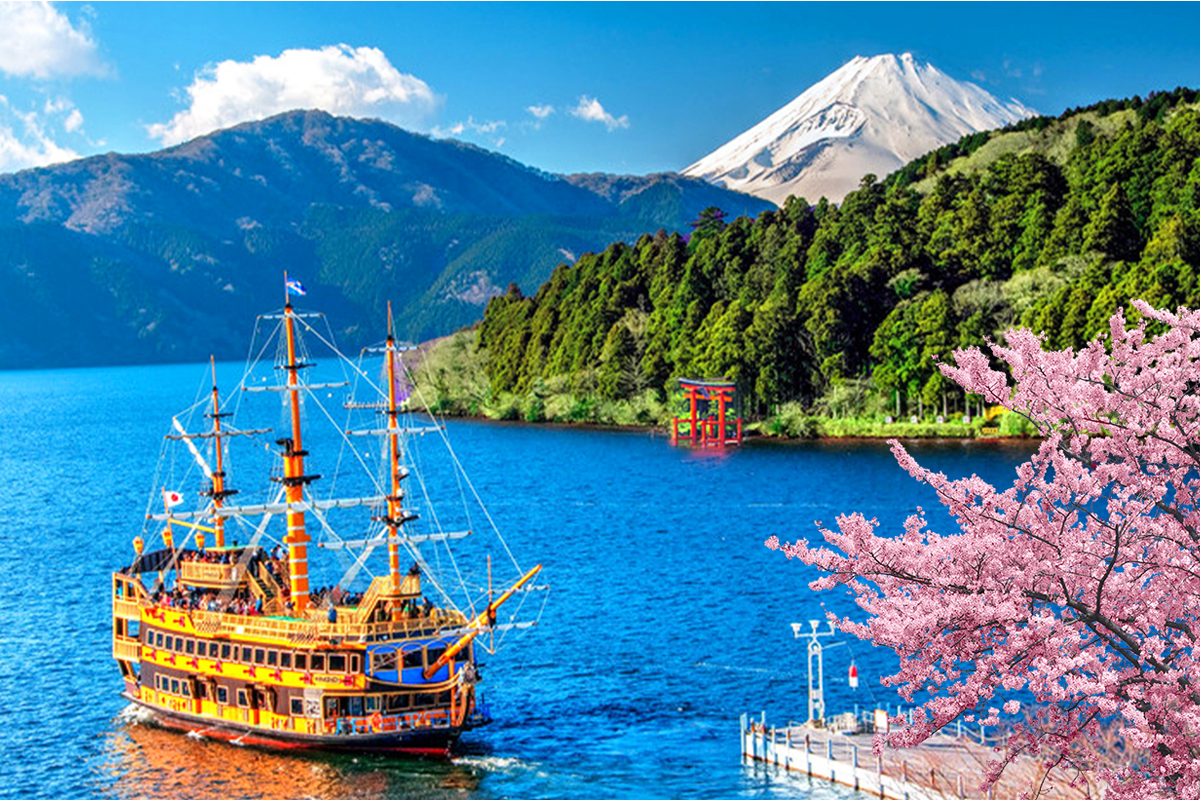 Mount Fuji and Hakone Day Tour: Land, Sea, and Sky Adventure with Ropeway |Tokyo