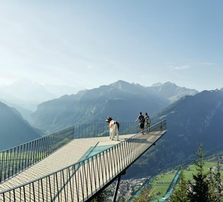 From Zurich: Interlaken Day Trip and Harder Kulm Viewpoint