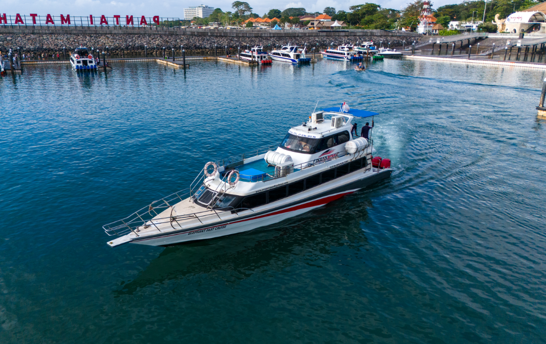 Fast Boat Ticket Bali to Nusa Penida by Oceanspeed (Boat AC)