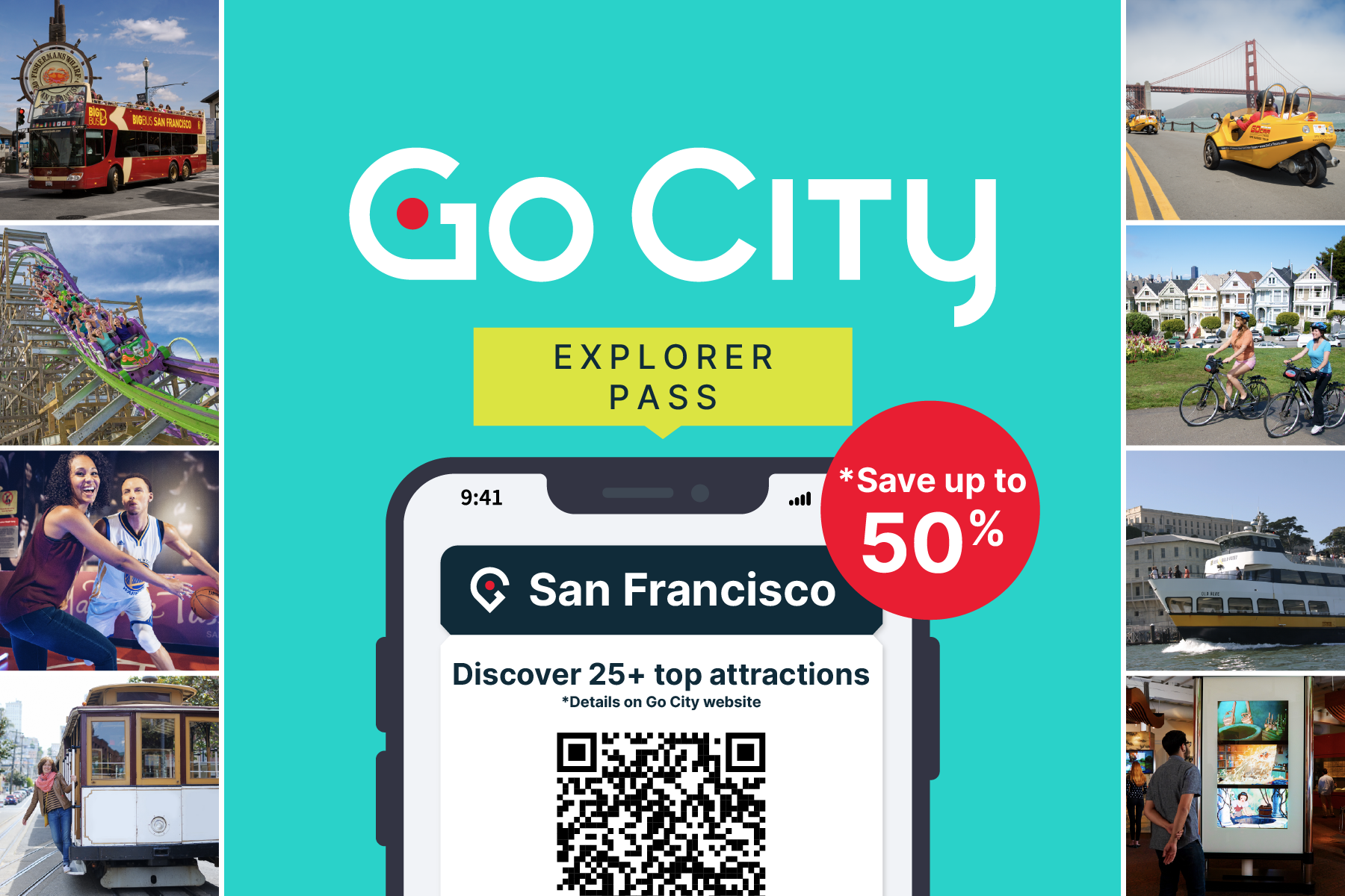 Go City: San Francisco ​Explorer Pass