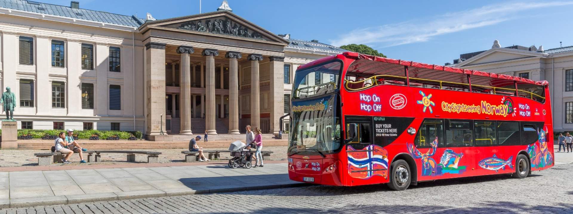 Oslo City Sightseeing Hop-On Hop-Off Bus Pass