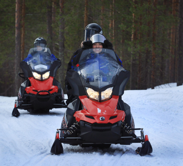 Saariselka: Snowmobile Safari on Tundra with BBQ