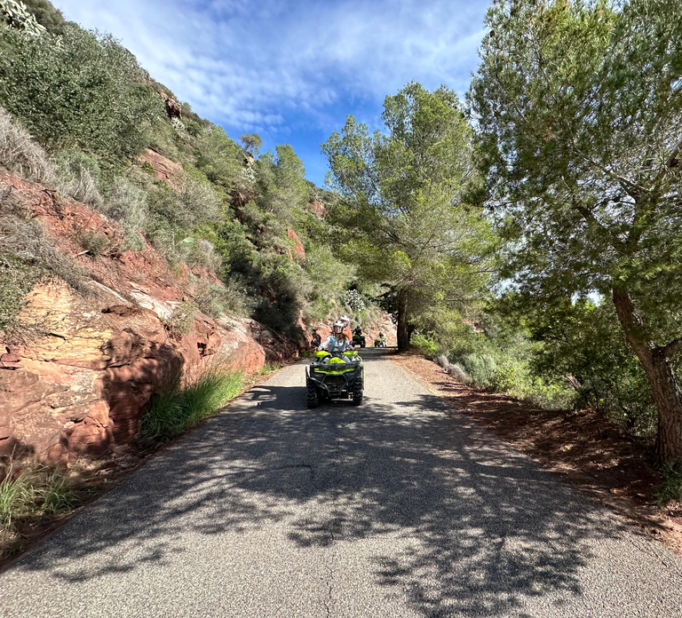 Salou: Off-Road Guided Quad Safari with Hotel Pickup