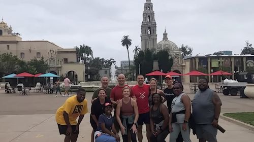 San Diego: 7-Mile Run Tour of Iconic Sites Day Tours