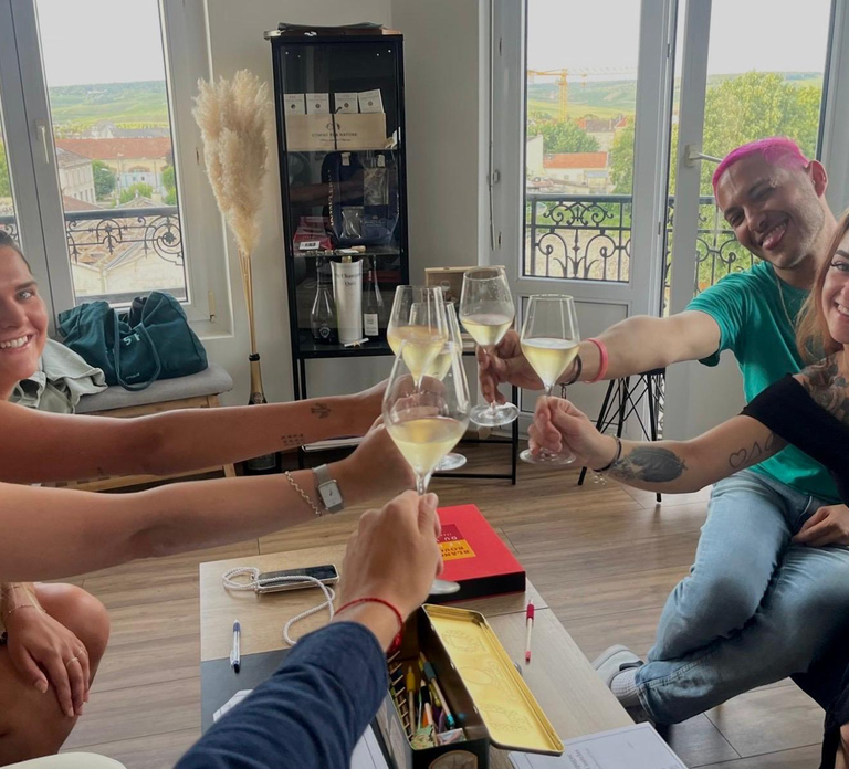 Epernay : Atypical Champagne tasting with a great view