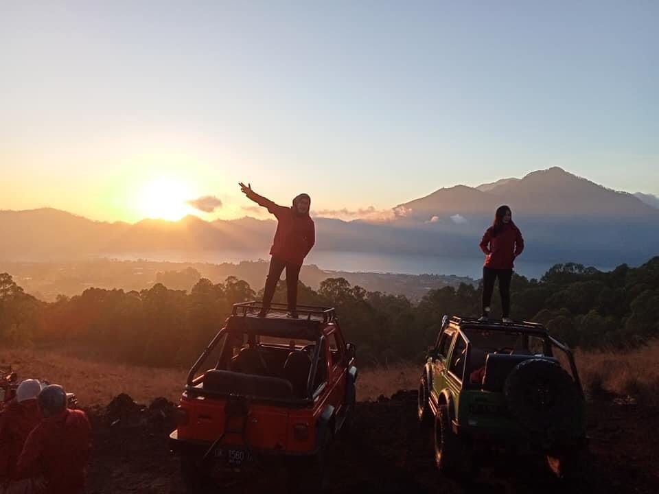 Mount Batur 4X4 Jeep Explore by Your Bali Trekking Tour