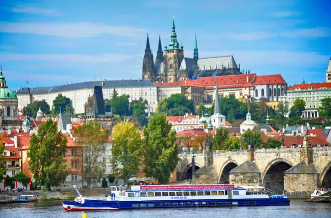 Panoramic Vltava River Cruise