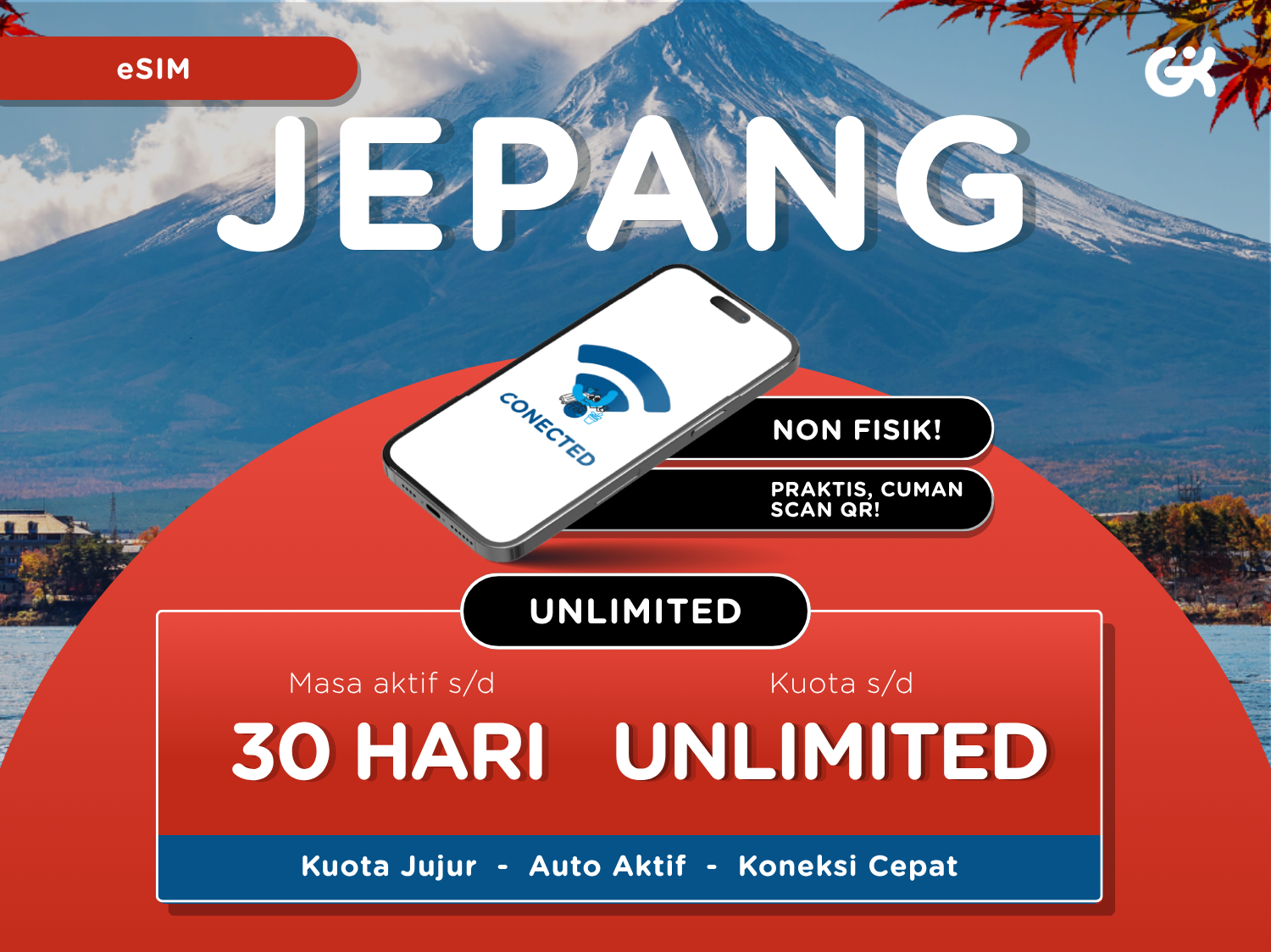 [INSTANT] eSIM Japan Unlimited | Travel Sim Japan