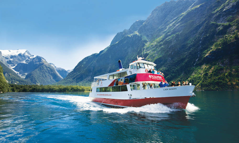 Cruise and Kayak Milford Sound Tour