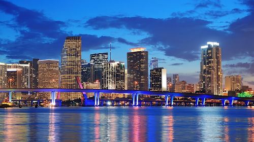 Biscayne Bay Miami Skyline Boat Cruise  Day Tours