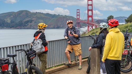 Golden Gate Bridge Guided Bicycle or E-Bike Tour from San Francisco to Sausalito Day Tours