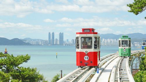 Busan Romantic Tour | Ganchon Fairy Tale Village Art Exploration×Haeundae Blue Line Seaside Adventure Day Tours
